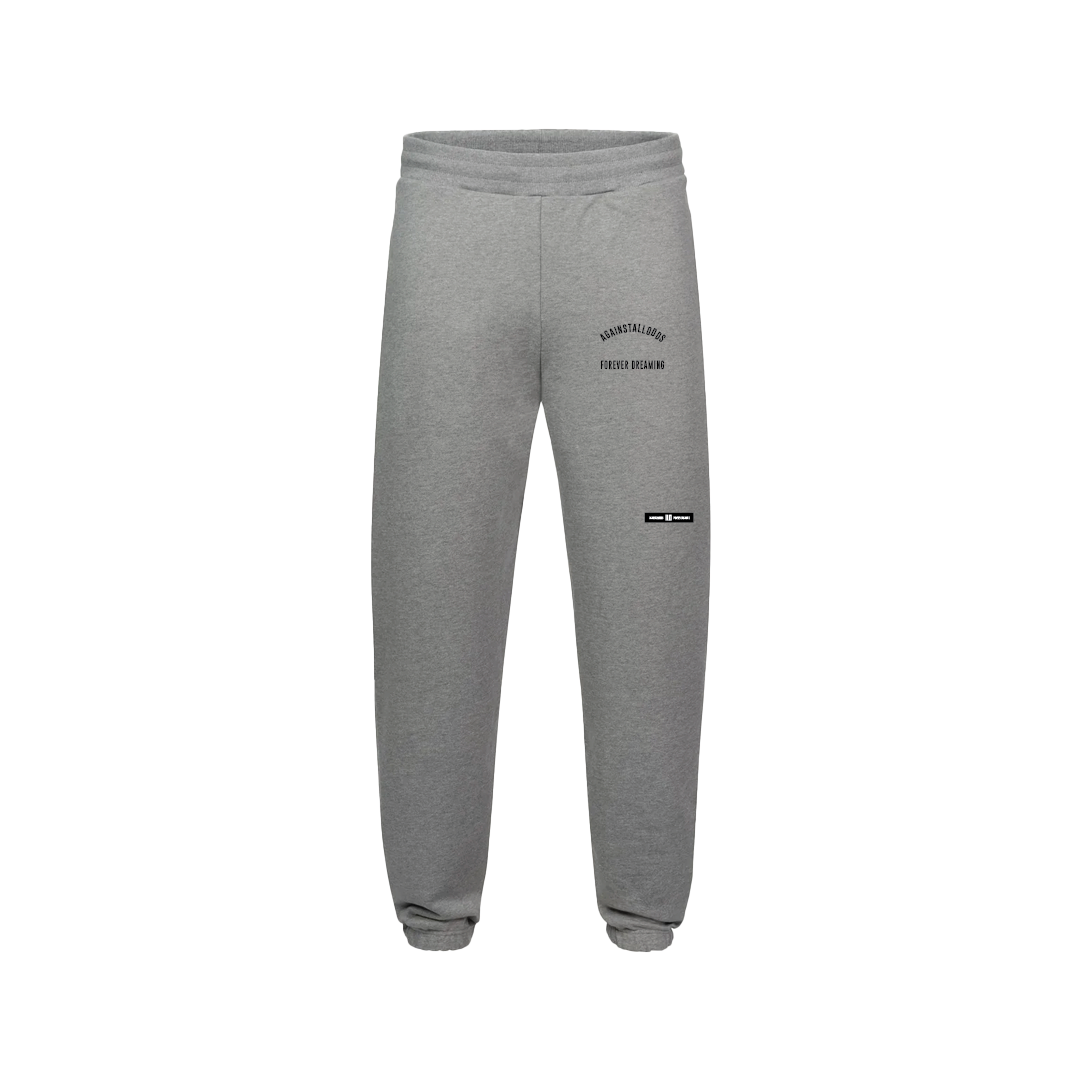 COLLEGE GREY LUXURY SWEATPANTS