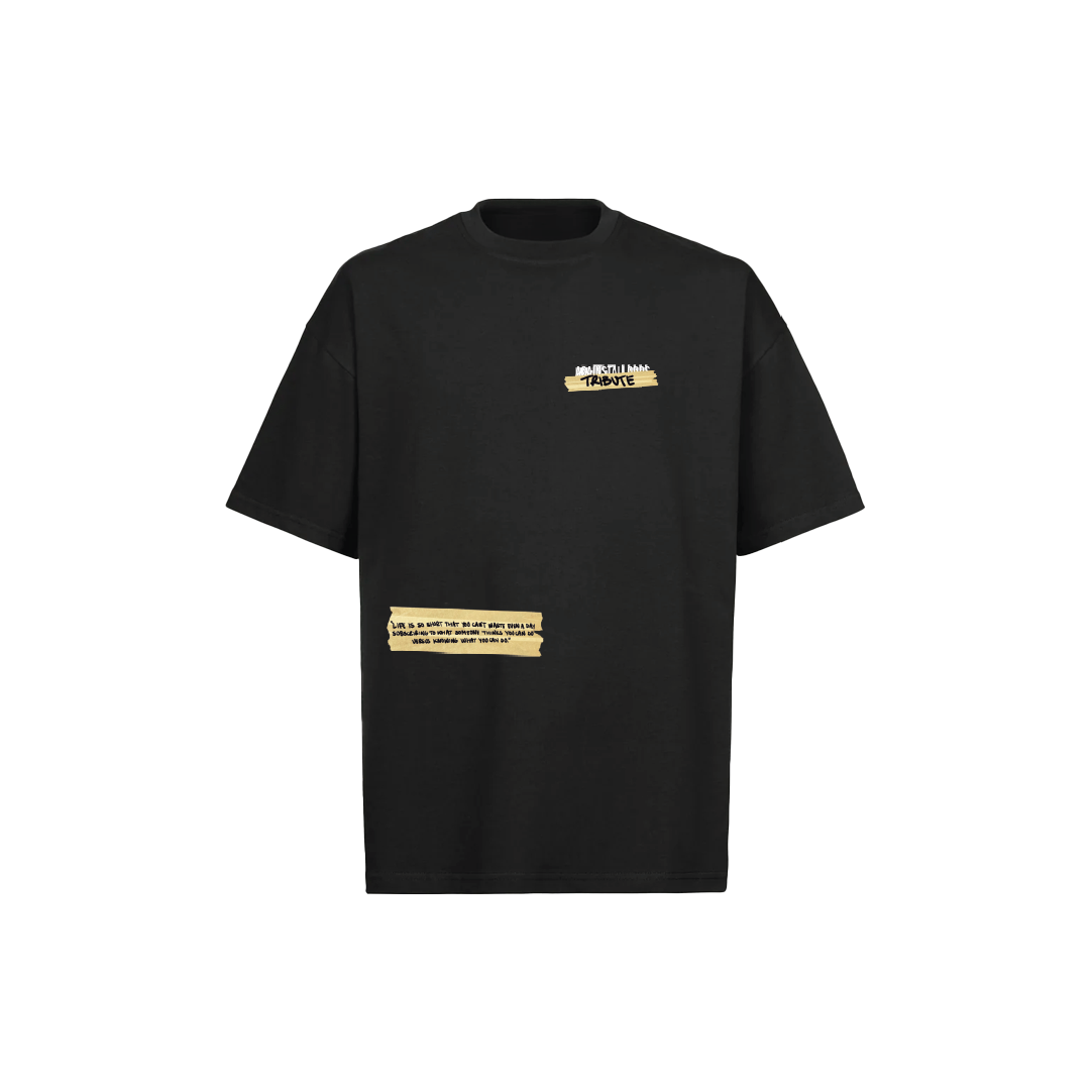 TAPE BLACK LUXURY TEE