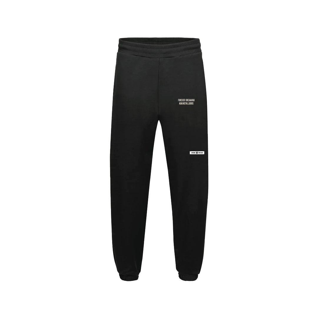 FOREVER DREAMING BLACK LUXURY SWEATPANTS