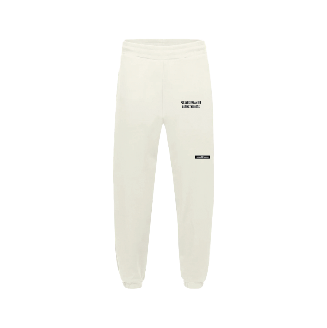 FOREVER DREAMING IVORY LUXURY SWEATPANTS