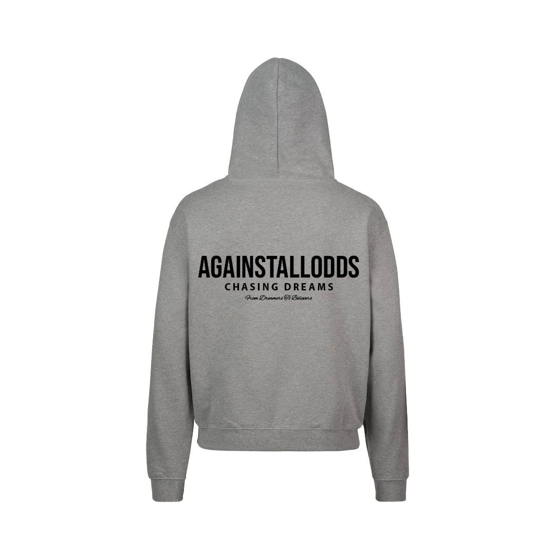 GREY HEAVYWEIGHT HOODIE