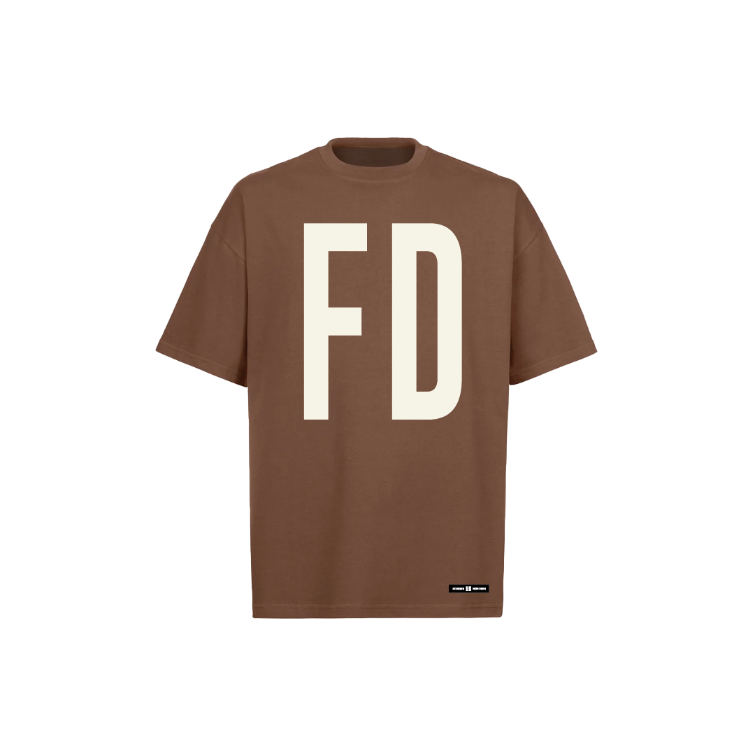 BROWN LUXURY TEE