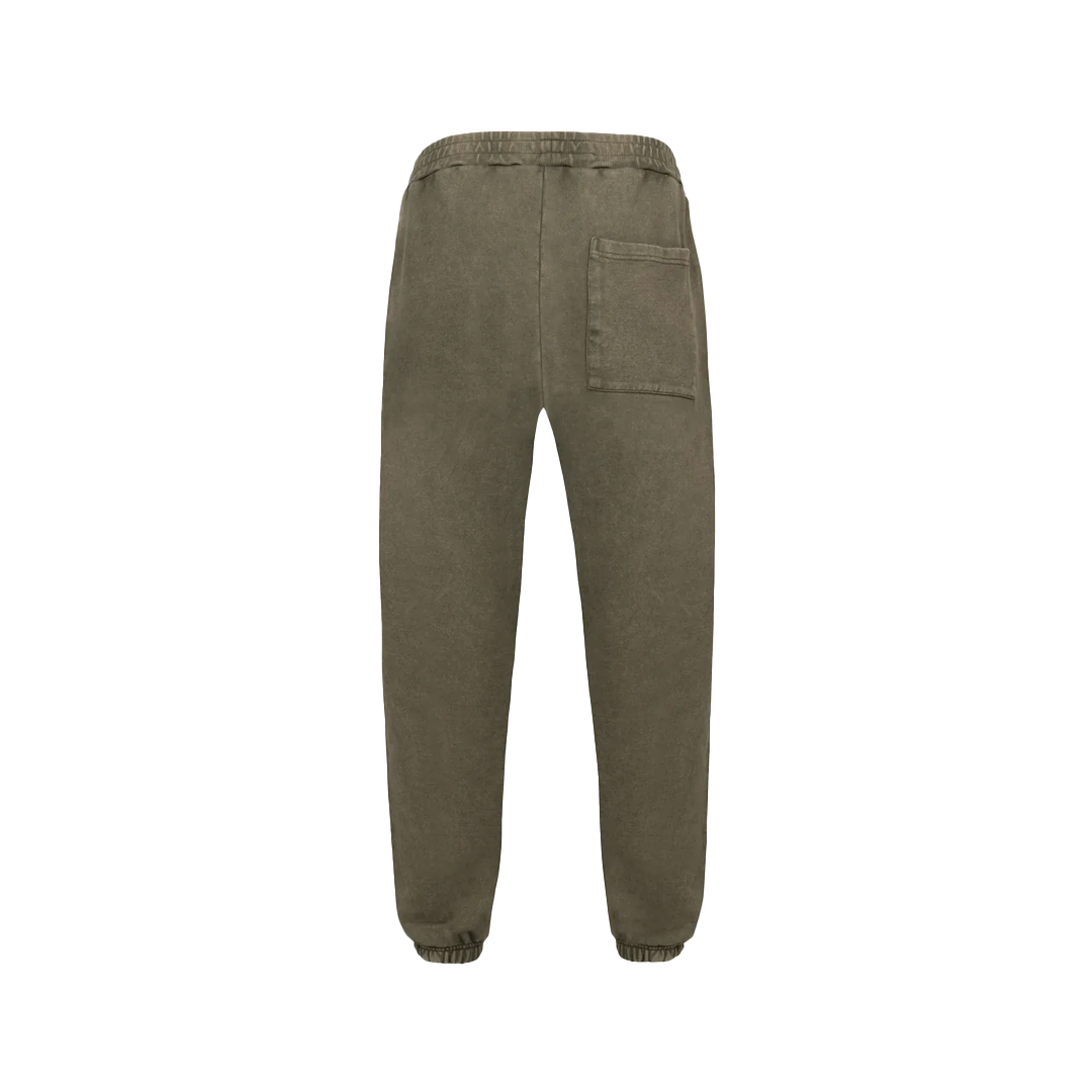 WASHED OLIVE HEAVYWEIGHT SWEATPANTS