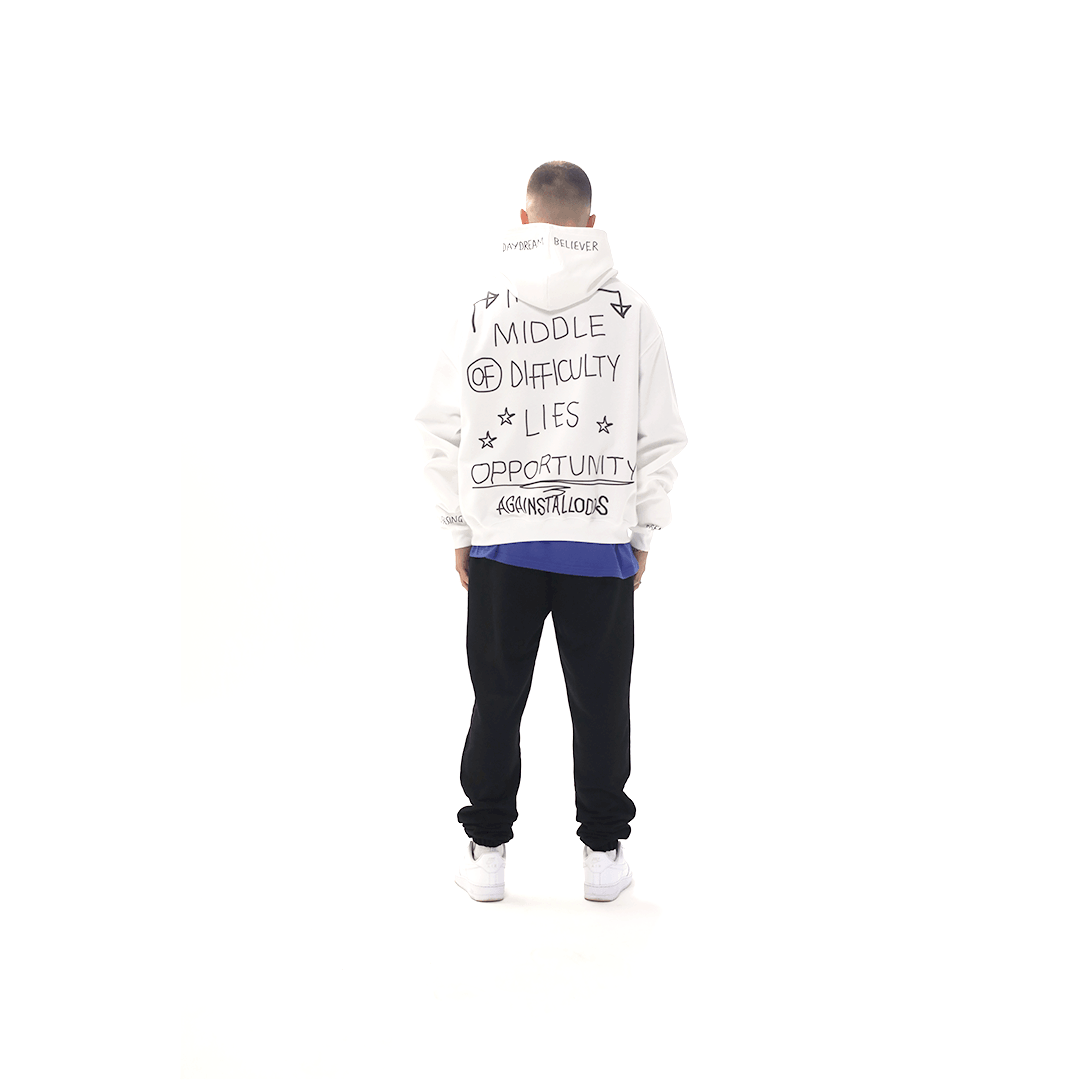 Members Only Ultra - Heavyweight Hoodie - White