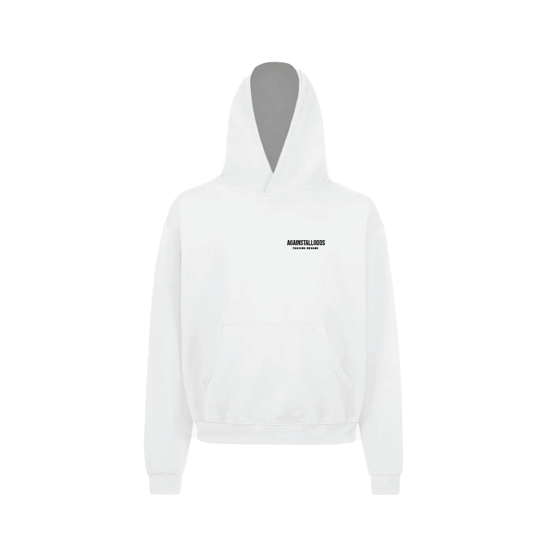 WHITE HEAVYWEIGHT HOODIE