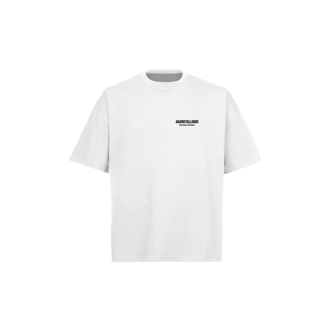 WHITE LUXURY BOXY TEE