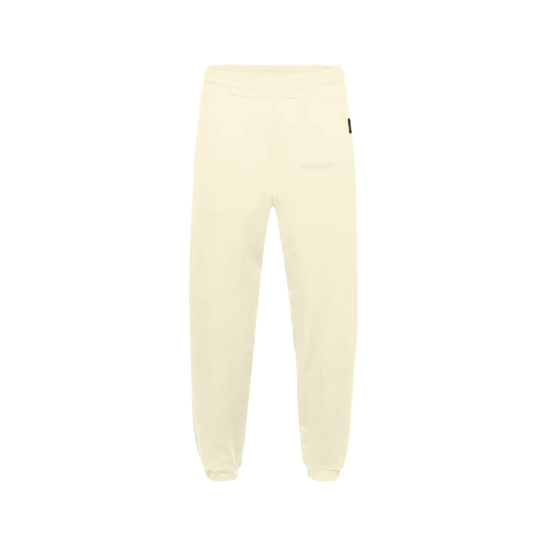 Branded Blank - Off White Luxury Sweatpants