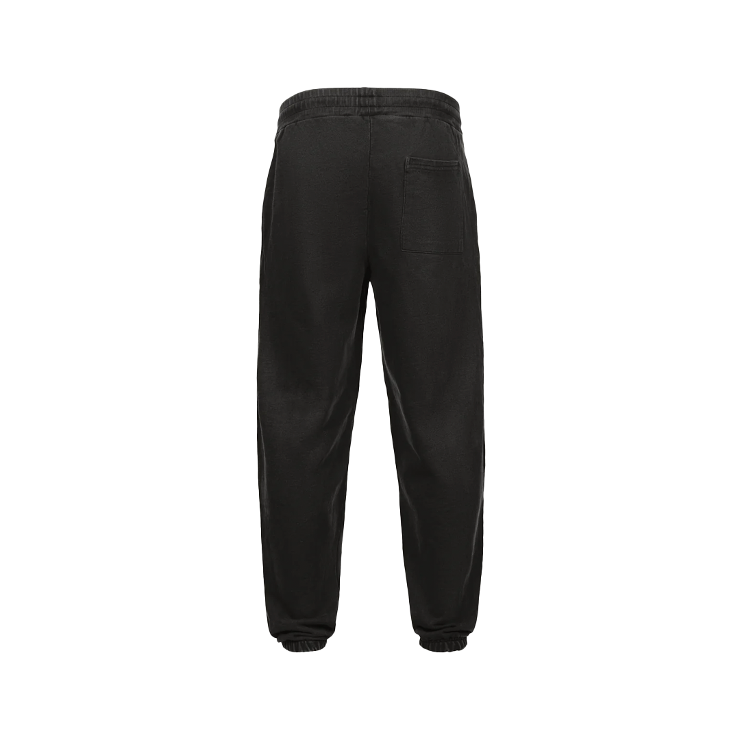 Branded Blank - Distressed Black Luxury Sweatpants