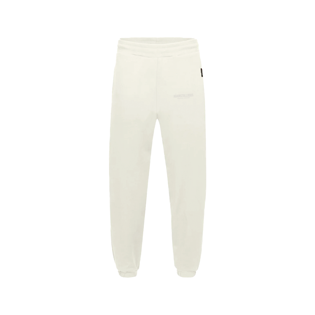 Branded Blank- Ivory Luxury Sweatpants