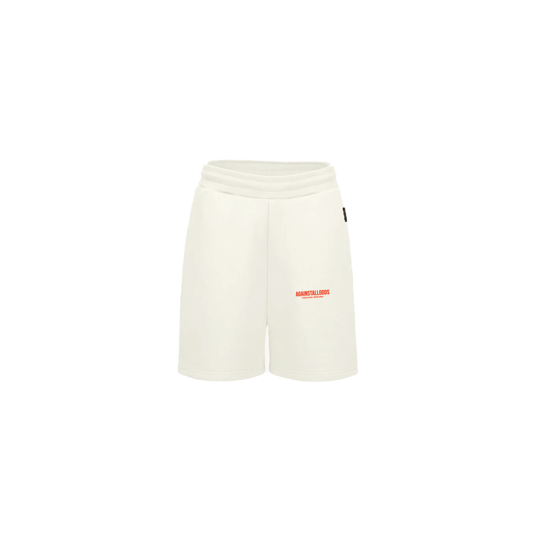 Elevated Series - Ivory / Red Shorts